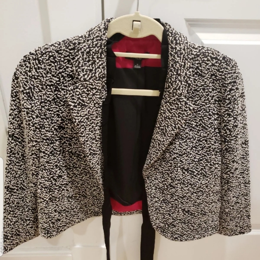 Ann Taylor Cropped Blazer
